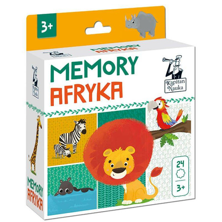 MEMORY AFRYKA GRA EDUKACYJNA KAPITAN NAUKA