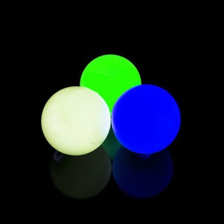 Piłka LED 100 mm kolor BIAŁY Mr Babache