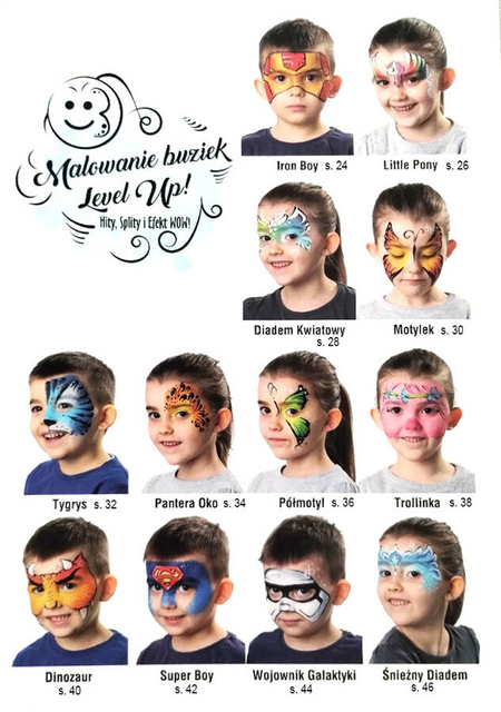 Książka: Malowanie buziek Level UP! Vademecum Animatora cz.2