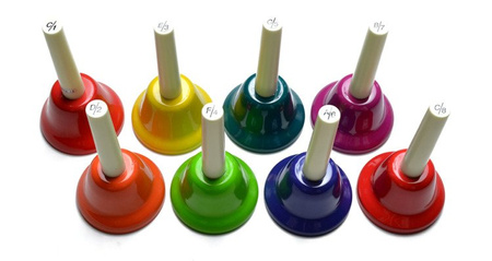 Dzwonki z rączką zestaw diatoniczny