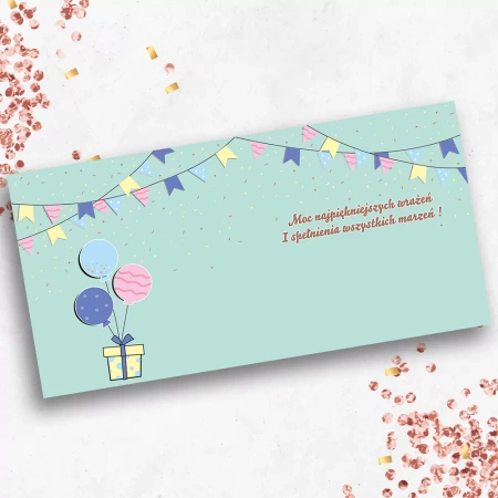 Kartka z życzeniami Najlepszego Kapibara Impreziara 1 szt.