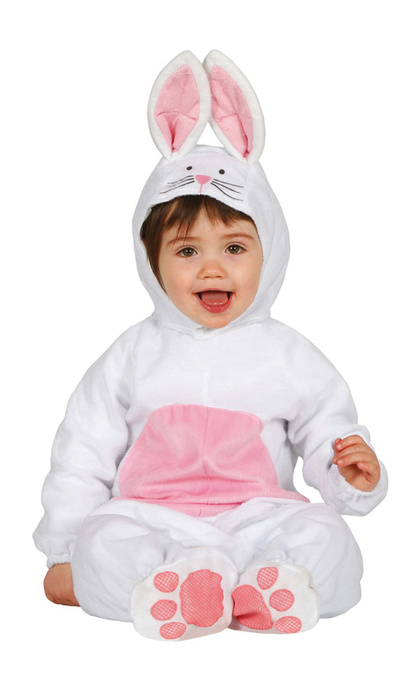 Strój dla malucha dziecięcy Króliczek biały