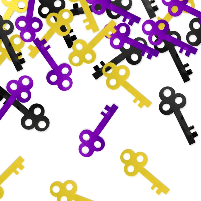 Konfetti klucze Andrzejki Wróżki Magia 15 g