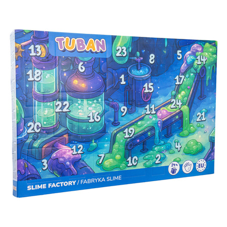 Kalendarz adwentowy - slime factory