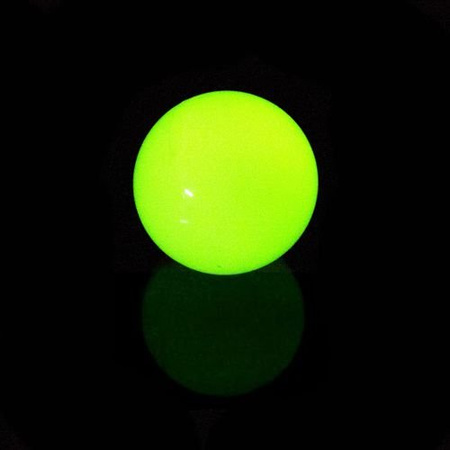 Piłka LED 80 mm kolor ZIELONY Mr Babache