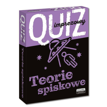 TEORIE SPISKOWE KIESZONKOWIEC QUIZOWY GRA LOGICZNA, KARTY