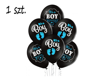 Balon gumowy It's a BOY 12 cali 1 szt.