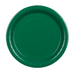 Talerzyki papierowe ciemny zielony 23 cm, 6 szt. PartyDeco