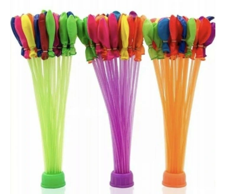 Balony Wodne Bomby 37 szt + nasadka z gwintem