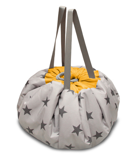 Worek mięciutka mata na zabawki 3w1 wzór GWIAZDKI