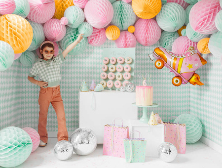 Wrotka Disco balon foliowy 74x51 cm