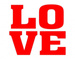 Naklejki na buty LOVE