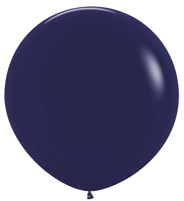 Balon Kula Sempertex Solid 36 cali 1 szt. Navy Blue