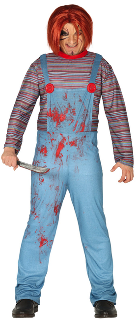 Strój dla dorosłych upiorna Laleczka Chucky halloween