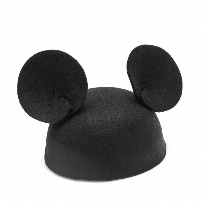 Czapka filcowa Czarna Myszka