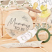 Foto rekwizyty na Baby Shower 10 szt. Seria Botanical
