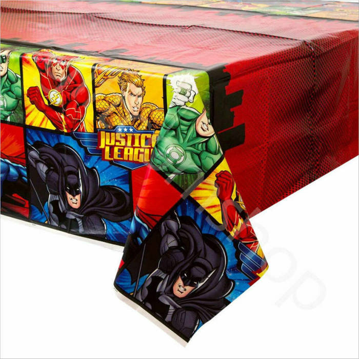 Obrus foliowy Justice League 137x213 cm