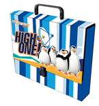 Teczka z rączką Pingwiny Movie