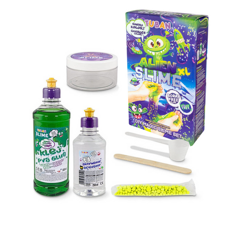 Zestaw Slime DIY ALIEN SLIME XL fioletowy zmieniający kolor