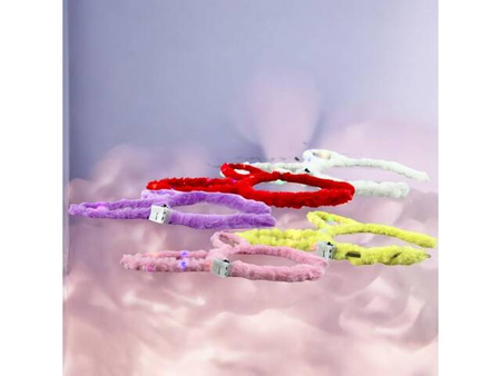 Opaska świecąca uszy królika LED mix kolorów