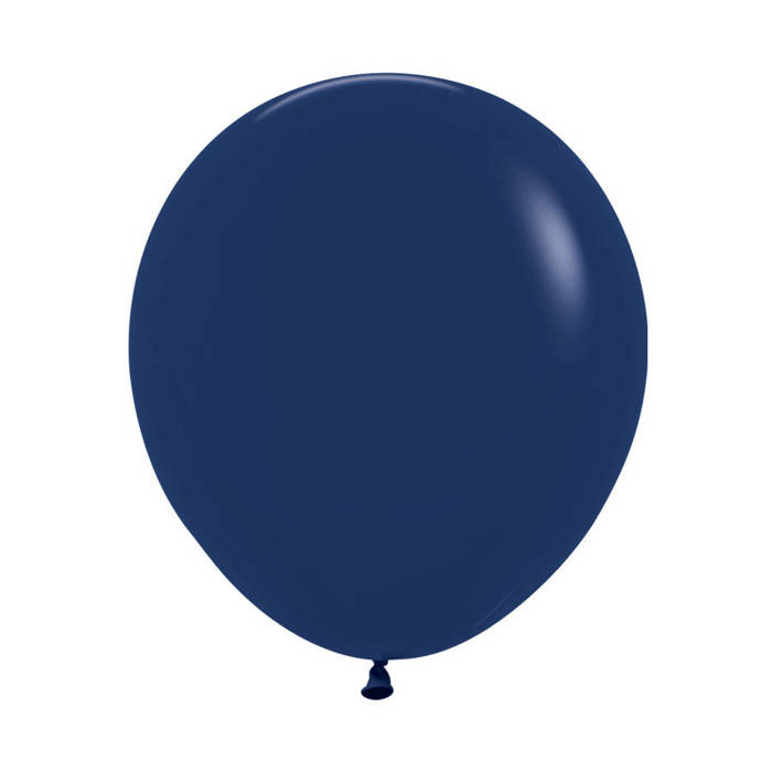 Balon lateksowy 18 cali Sempertex Solid 1 szt. Navy Blue