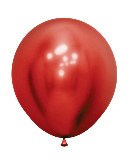 Balony Sempertex Chrome Shiny Reflex Red 18 cali 1 szt.