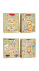 Torebka prezentowa 26 x 32 cm Misie kraft mix
