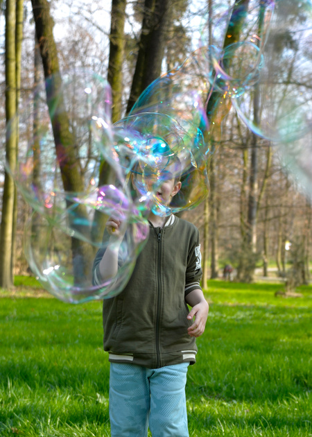 Proszek na Płyn do dużych baniek mydlanych Leo Creative