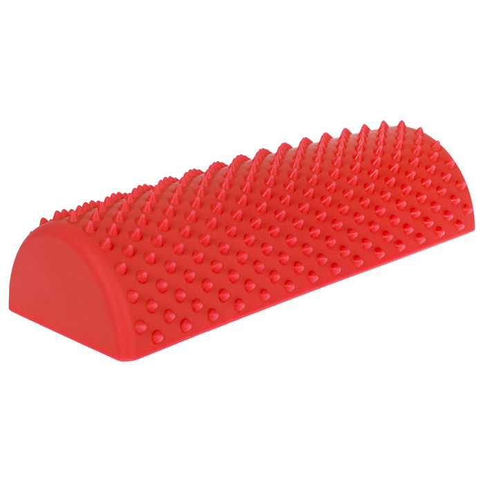 Półwałek do masażu sensoryczny czerwony 30 cm TULLO