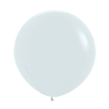 Balon 24 cale Sempertex Solid 1 szt. White