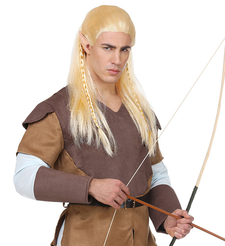 Peruka blond Elfa Władca Pierścieni Legolas