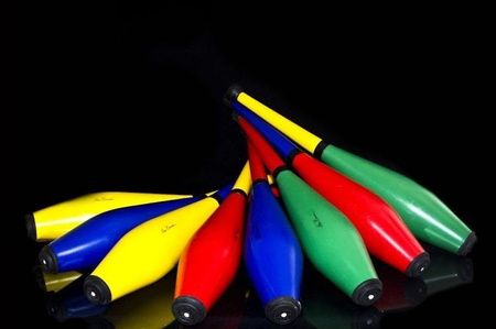 Maczuga Flip Rainbow Colour kolor NIEBIESKO - CZERWONY Mr Babache