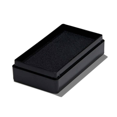 Global Colours farba do twarzy i ciała prostokątna 20g Black