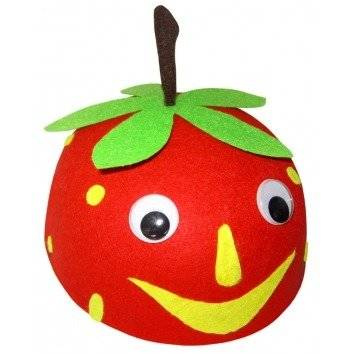 Czapka filcowa TRUSKAWKA