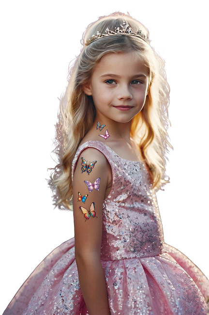 Tatuaże zmywalne wodne motyle