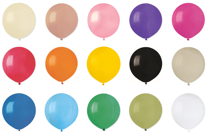 Balon Gemar jednokolorowy 19 cali 1 szt.