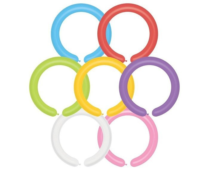 Gemar MIX 250szt Q260 balony do modelowania