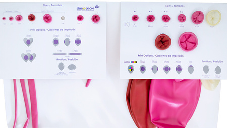 Wzornik kolorów Sempertex balony Color Chart próbnik