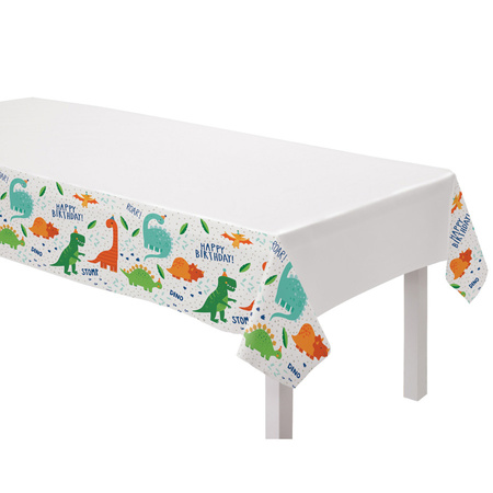 Obrus foliowy Dinozaury 137x260 cm