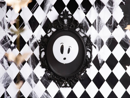 Balony Halloween świecące UV, BOO! mix 3 szt.