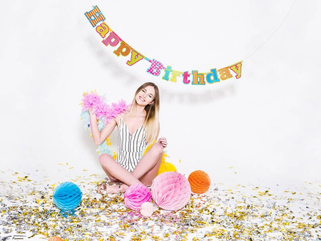 Konfetti pneumatyczne metaliczne SREBRNE 60 cm