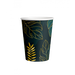 Kubeczki papierowe Safari  Liść monstery 250 ml 8 szt.