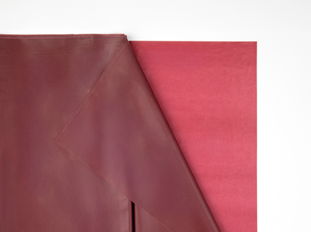 Obrus foliowy ciemny czerwony gładki 137x183 cm PartyDeco