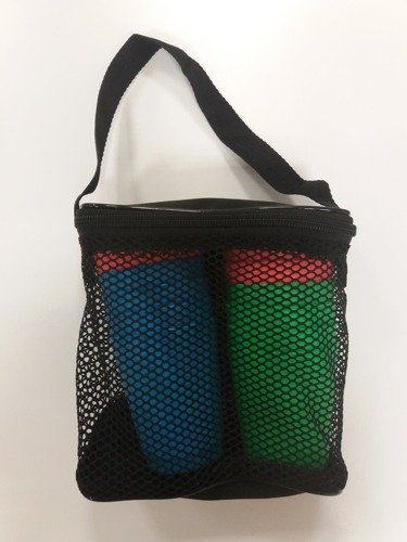 Gra Kubki do Stackingu 12 szt - zestaw z pokrowcem