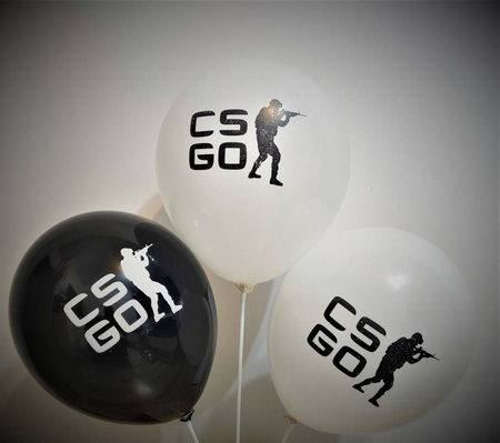 Counter-Strike CS:GO balon gumowy z nadrukiem 1 szt. mix
