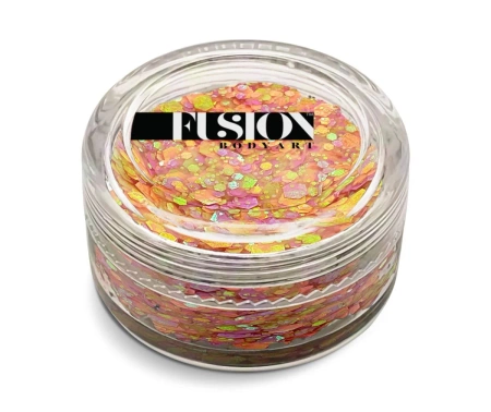 Brokat w kremie kosmetyczny do twarzy i ciała Fusion - Fairy Sprinkles UV 10ml
