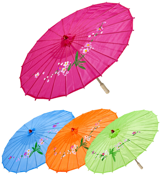 Parasol orientalny Japonia średnica 76 cm - 4 kolory do wyboru