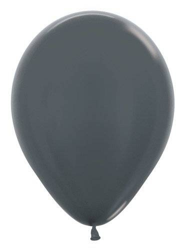 Balony Sempertex Metallic 12'' 100 szt. Graphite