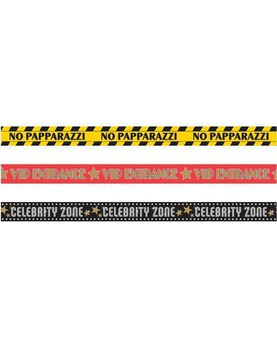 Taśmy imprezowe PAPARAZZI VIP ENTRANCE CELEBRITY ZONE