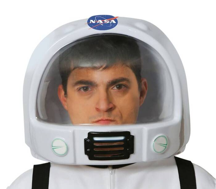 Hełm astronauty duży dla dorosłych